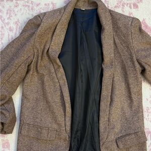 Brown Blazer with Black Lining